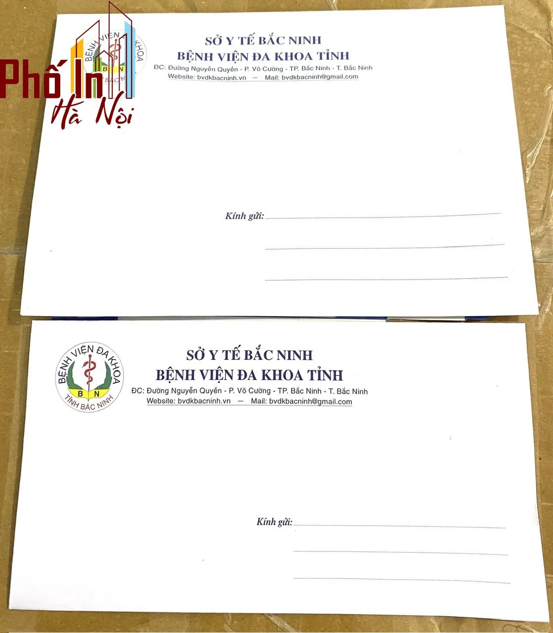 Chất liệu in phong bì thông dụng