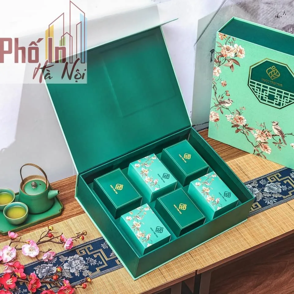 Xưởng In Hộp Giấy Đựng Trà Giá Rẻ Tại Hà Nội