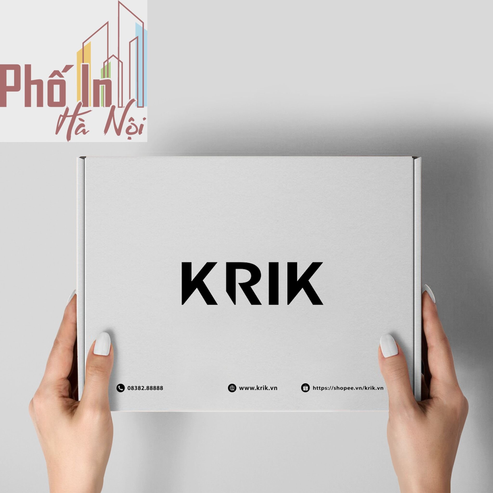 Xưởng in hộp giấy đựng quần áo shop thời trang giá rẻ tại Hà Nội