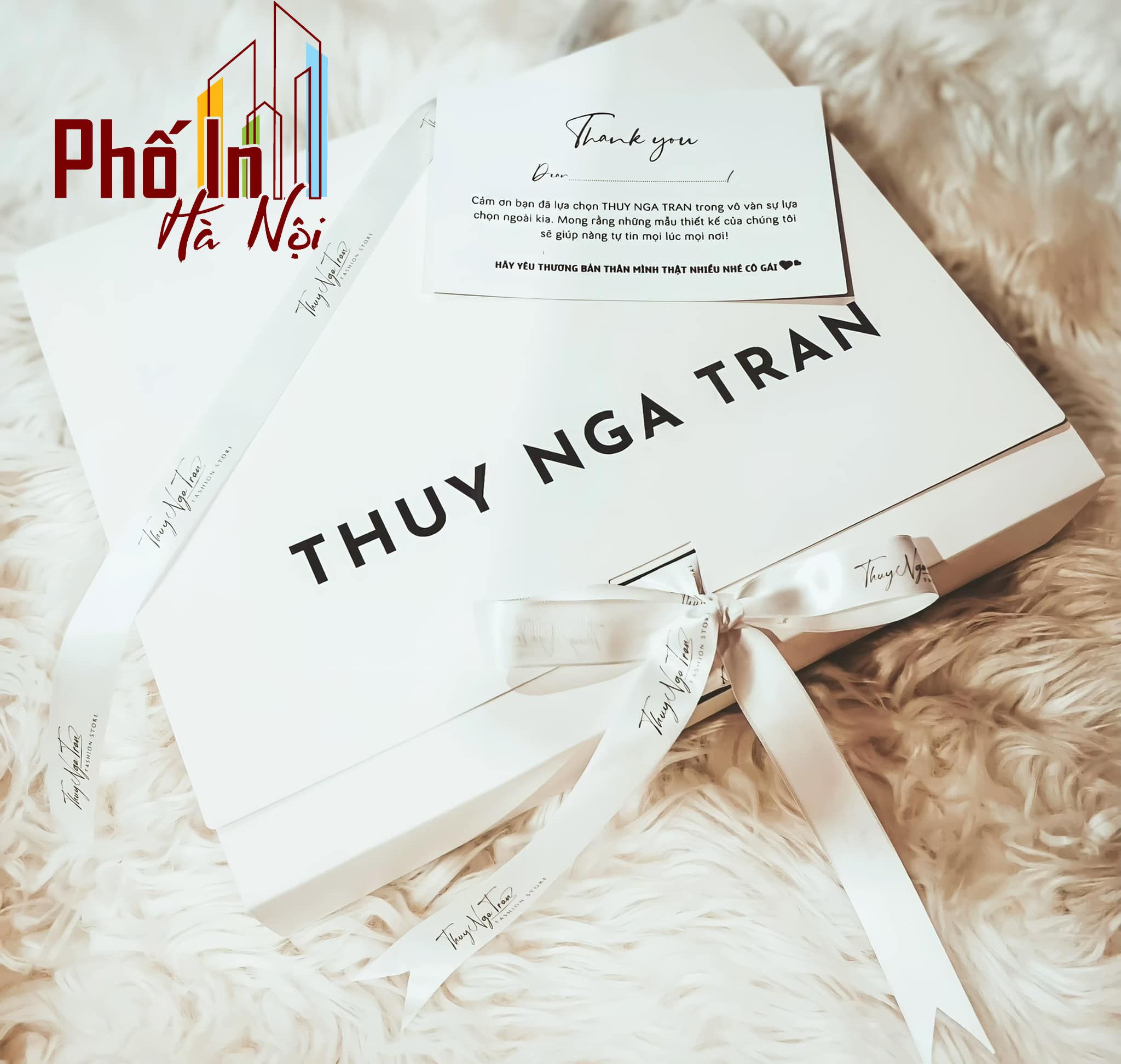 Xưởng in hộp giấy đựng quần áo shop thời trang giá rẻ tại Hà Nội