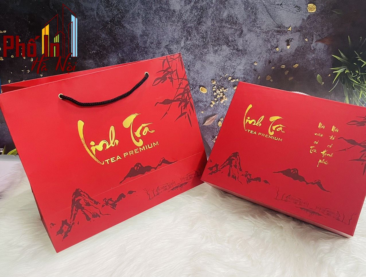 Xưởng In Hộp Giấy Đựng Trà Giá Rẻ Tại Hà Nội