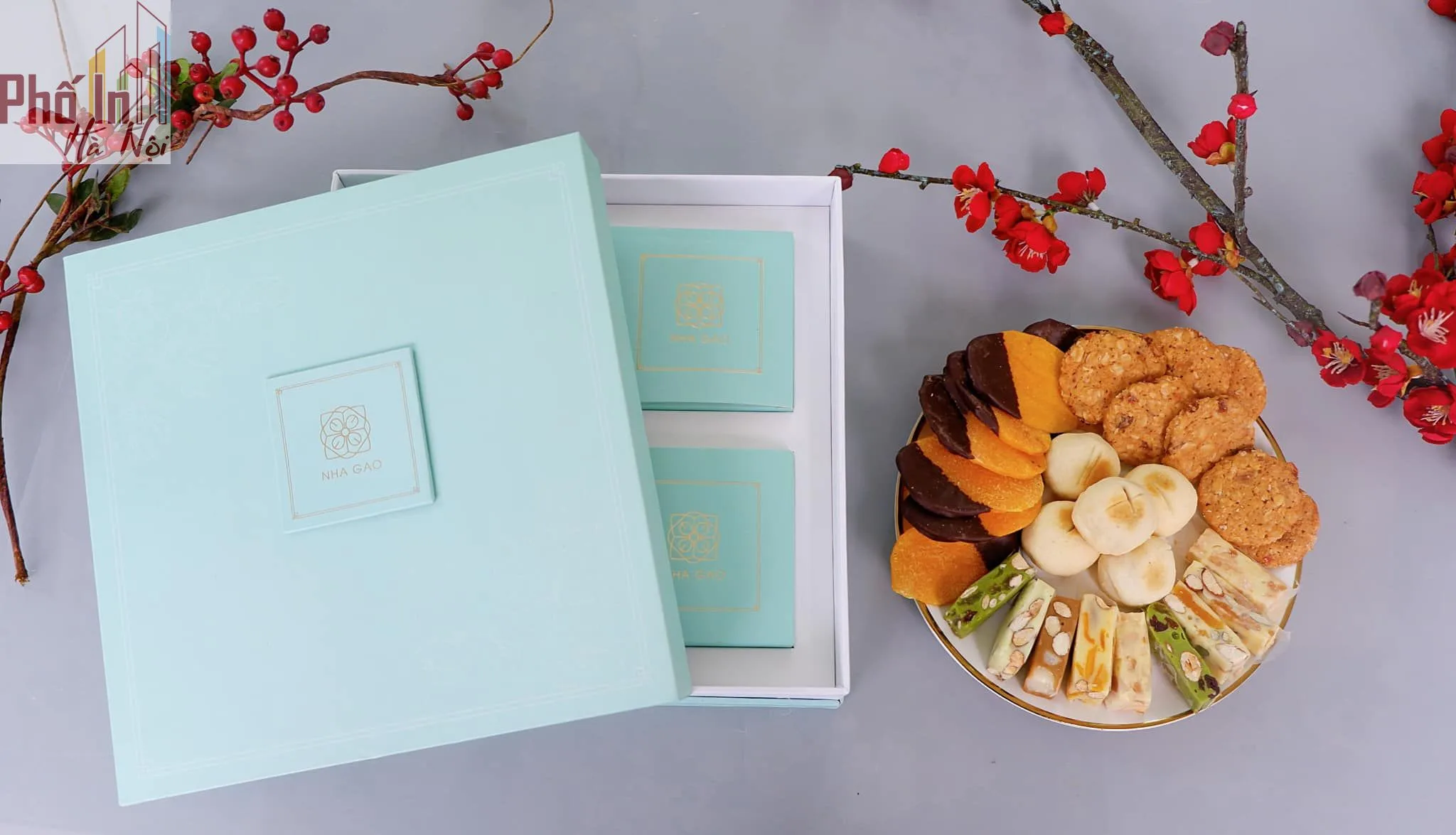 Xưởng in hộp bánh trung thu theo yêu cầu giá rẻ tại Hà Nội