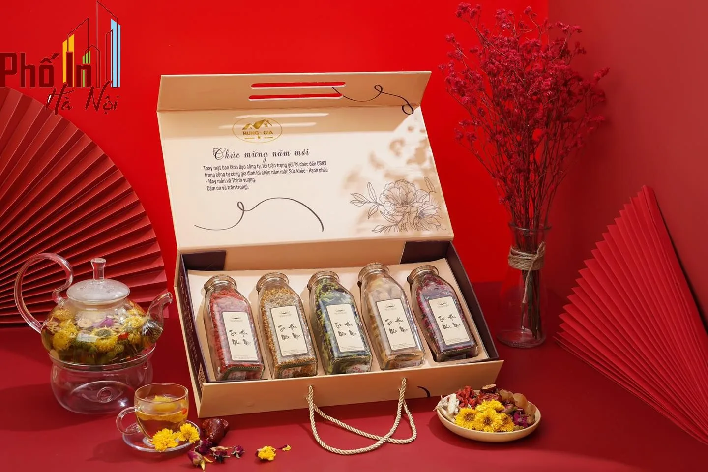 Xưởng In Hộp Giấy Đựng Trà Giá Rẻ Tại Hà Nội