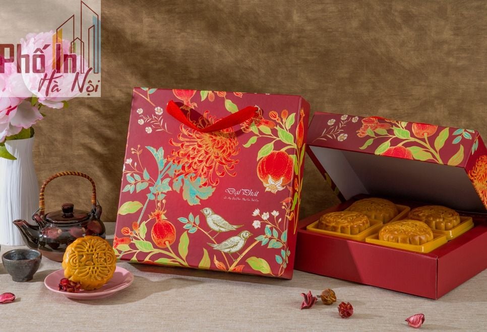 Mẫu hộp bánh trung thu carton sóng cứng cáp giải pháp hộp giá rẻ