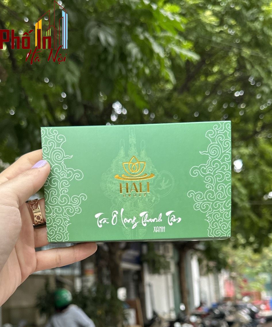 Xưởng In Hộp Giấy Đựng Trà Giá Rẻ Tại Hà Nội