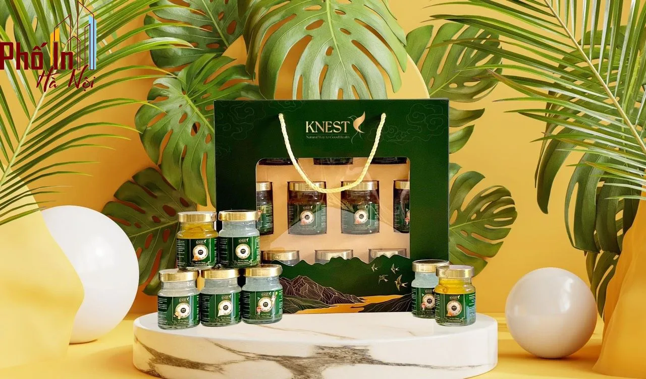 Xưởng in hộp giấy đựng yến sào tại Hà Nội