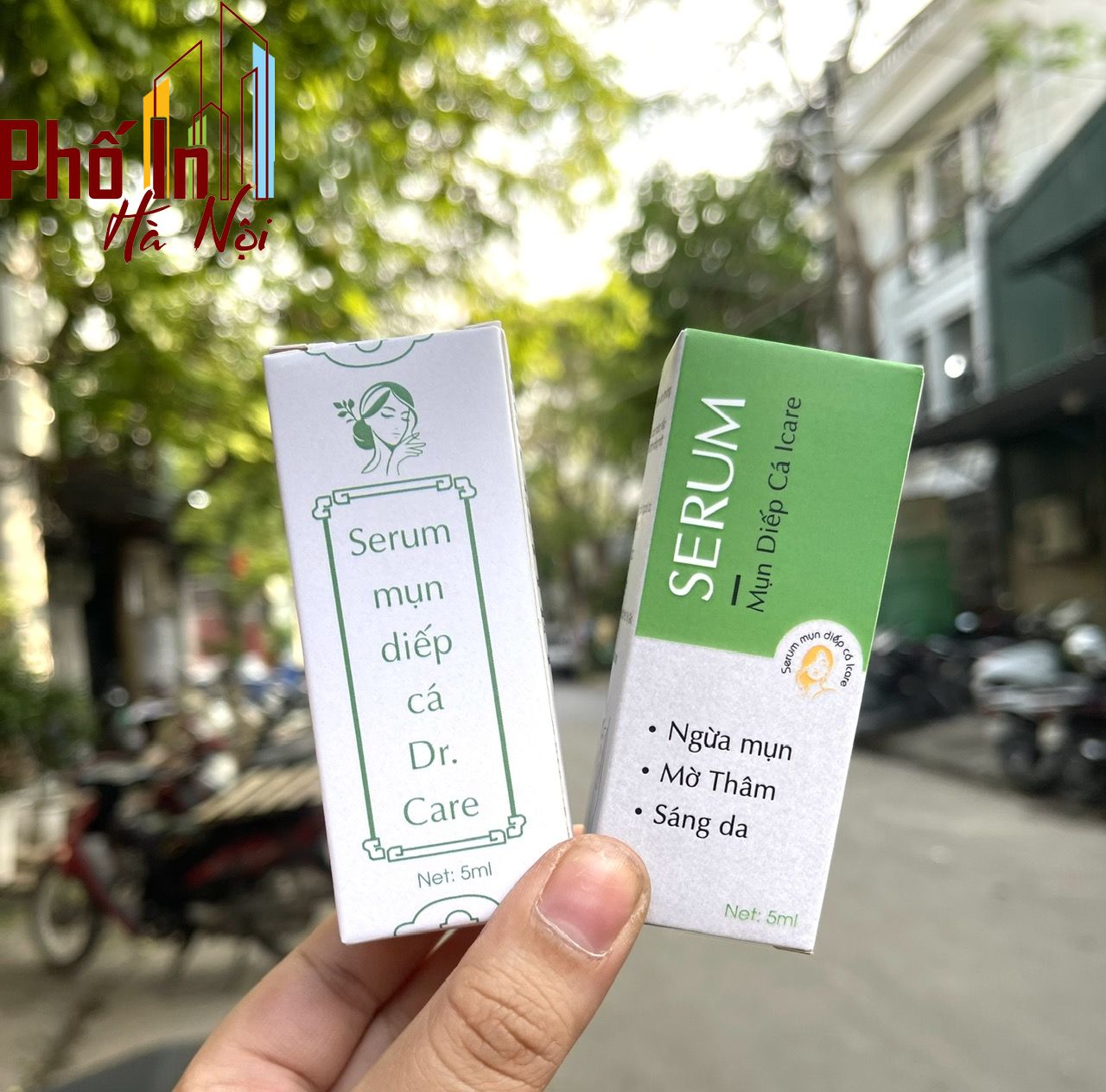 Xưởng in hộp mỹ phẩm giấy ivory giá rẻ tại Hà Nội