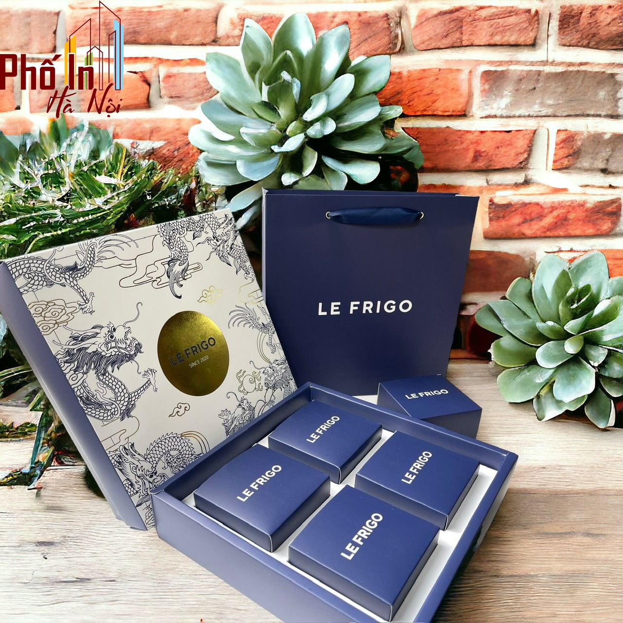 Mẫu hộp đựng bánh trung thu quy cách hộp âm dương