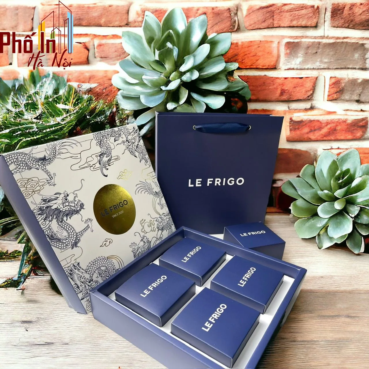 Mẫu hộp đựng bánh trung thu quy cách hộp âm dương
