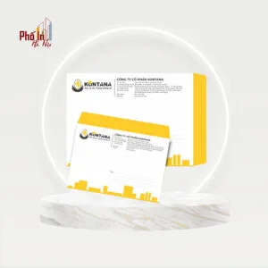 In phong bì số lượng ít giá rẻ tại Hà Nội