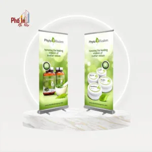 In Standee Chữ X, Chân Nhôm Giá Rẻ Tại Cầu Giấy Hà Nội