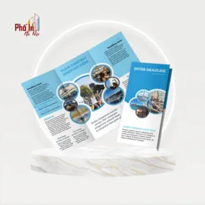 In tờ gấp a4 giá rẻ tại Hà Nội