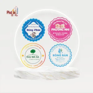 In tem nhãn giá rẻ tại Hà Nội