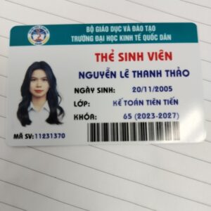 In Thẻ học sinh sinh viên - in TTN