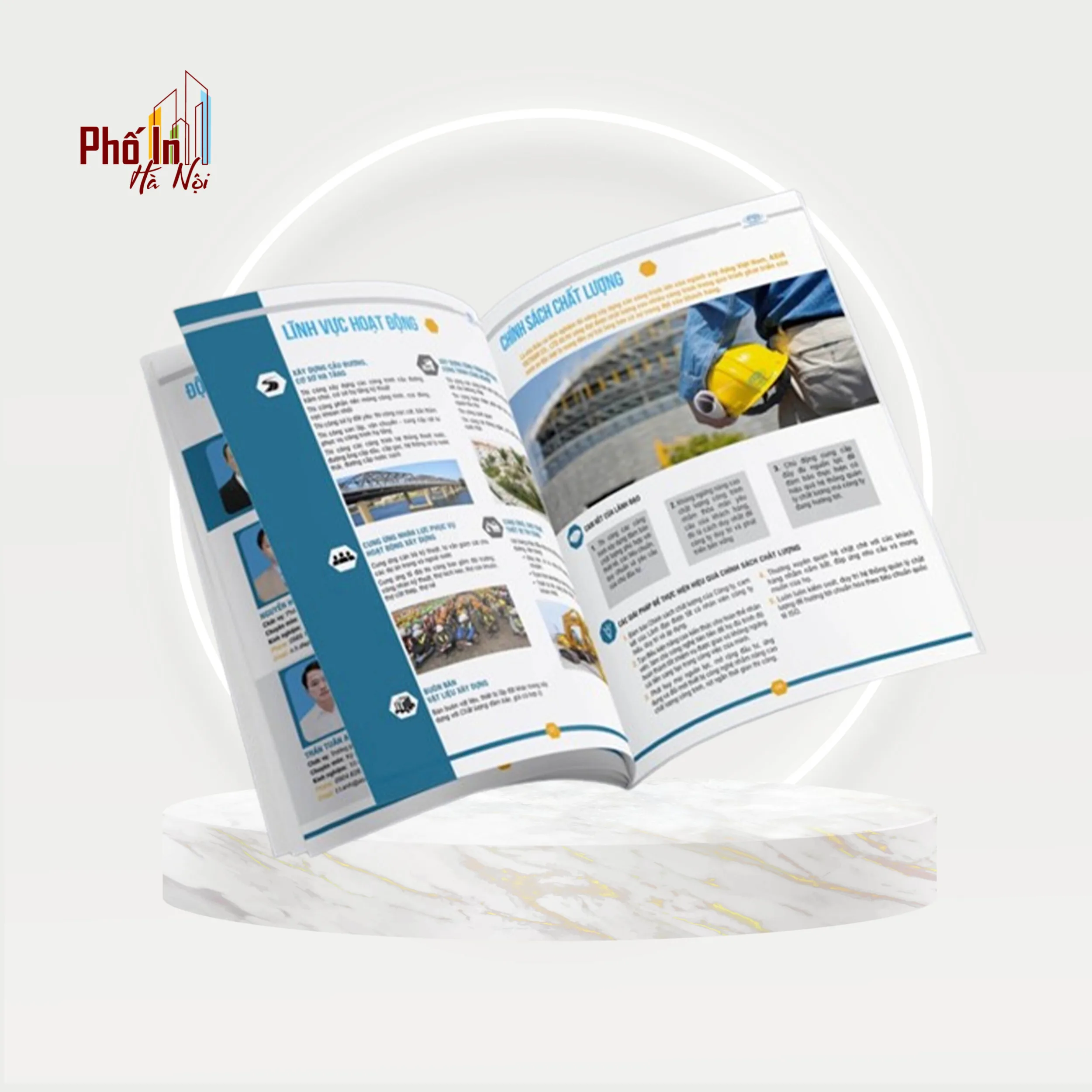Báo giá in profile, in hồ sơ năng lực công ty giá rẻ tại Hà Nội