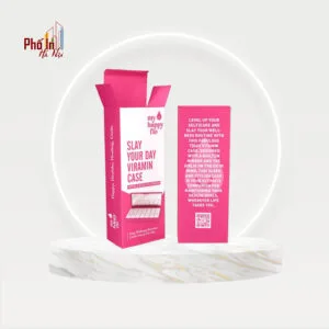 In Hộp Giấy Số Lượng Ít Giá Rẻ Tại Hà Nội